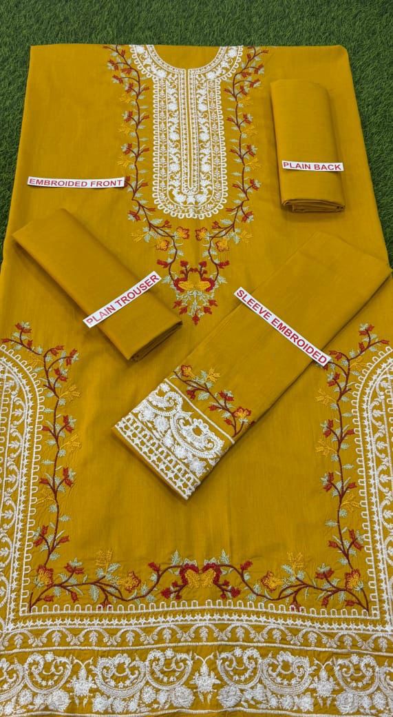 MARIA.B EMBROIDED LAWN 2PC