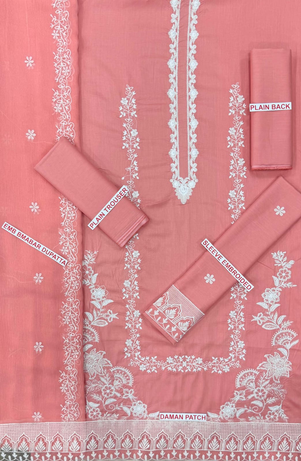 ZARQASH EMBROIDED LAWN 3PC
