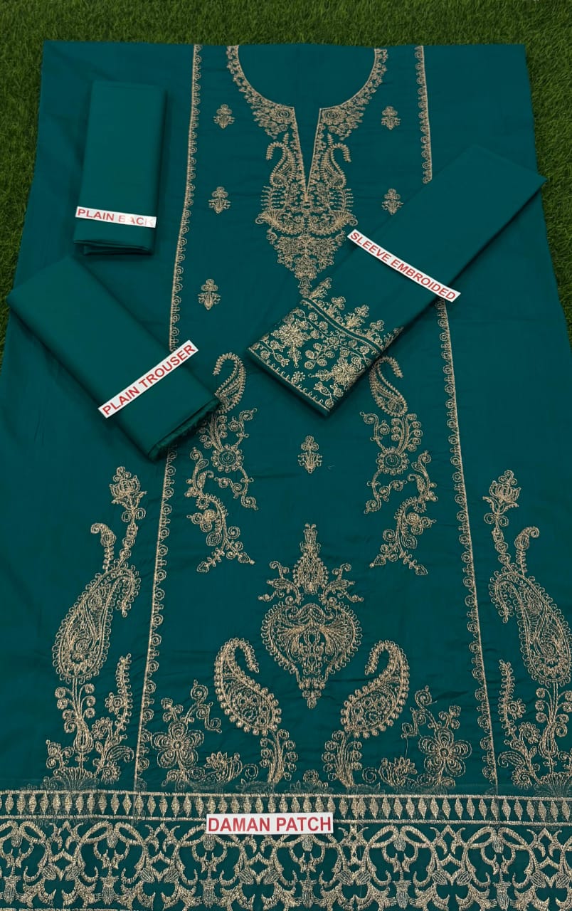 JAZMIN EMBROIDED LAWN 2PC