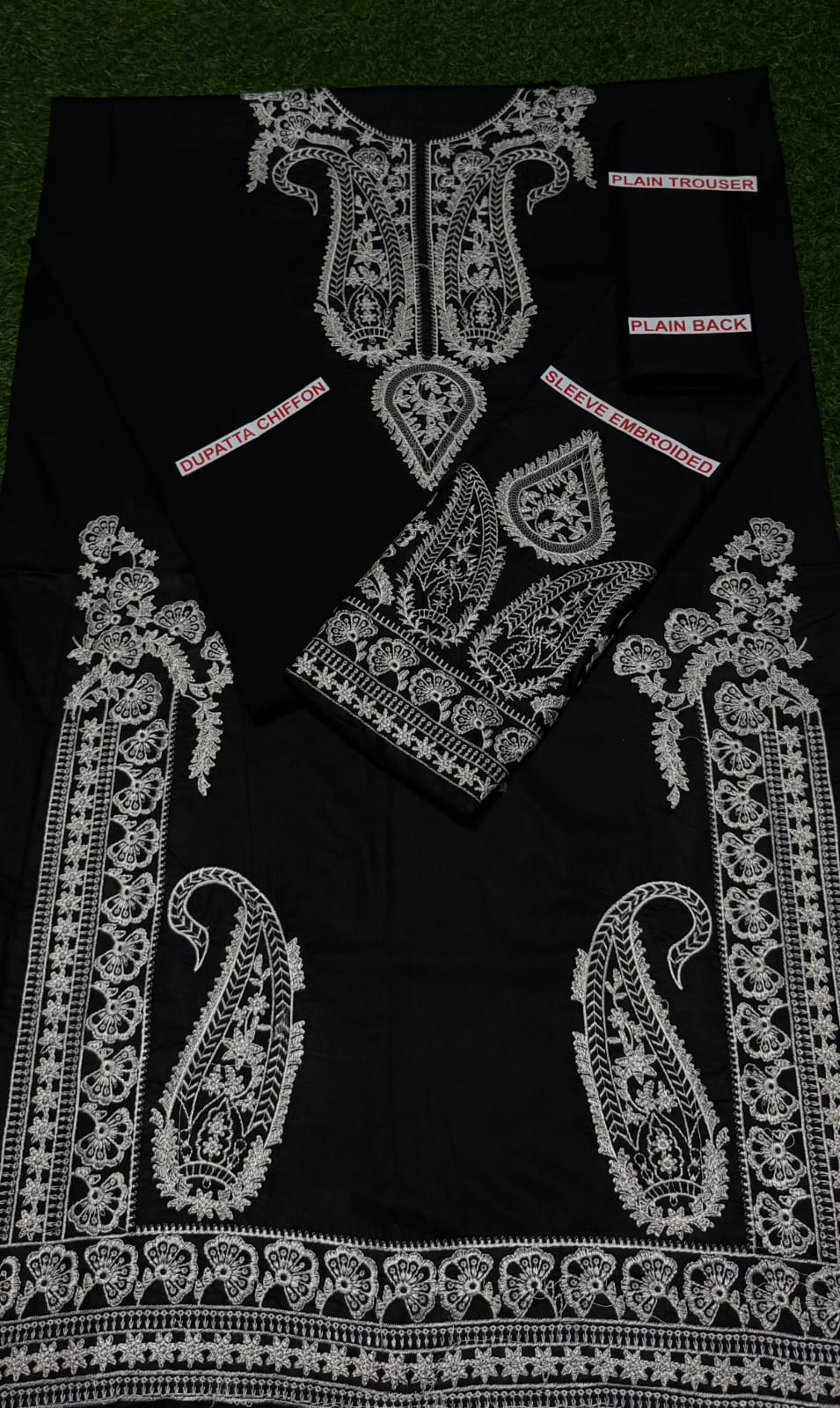 AFREEN EMBROIDED LAWN 3PC