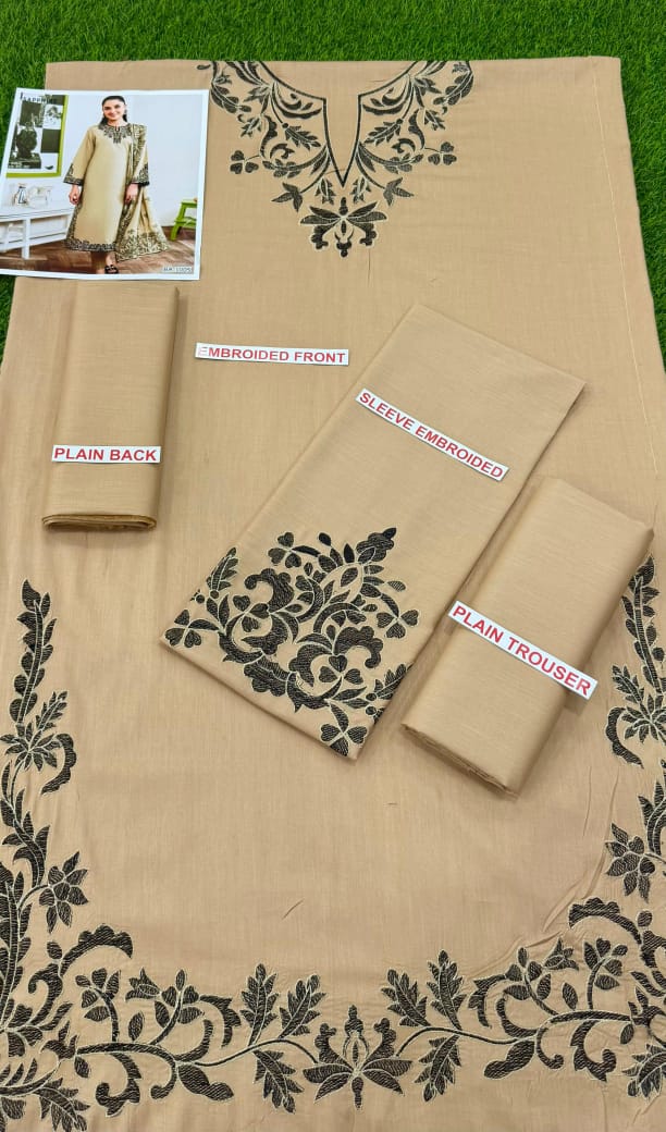 SAPPHIRE EMBROIDED LAWN 2PC
