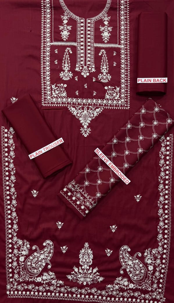 TAWAKAL EMBROIDED LAWN 2PC