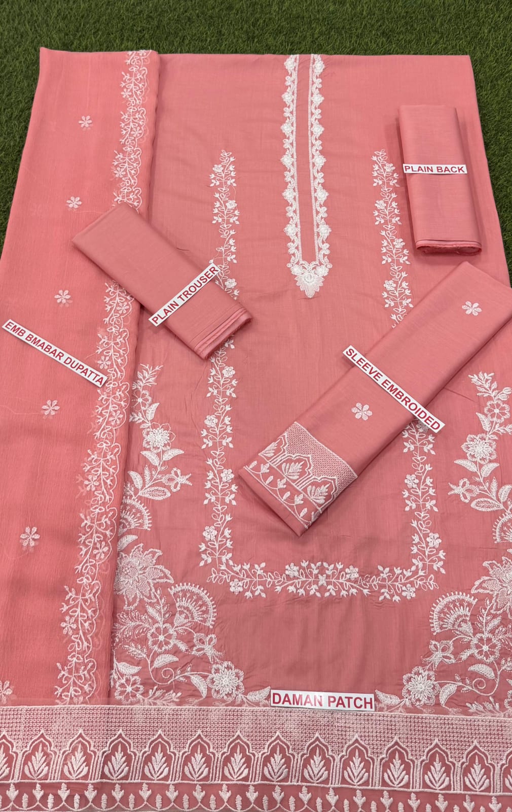 ZARQASH EMBROIDED LAWN 3PC