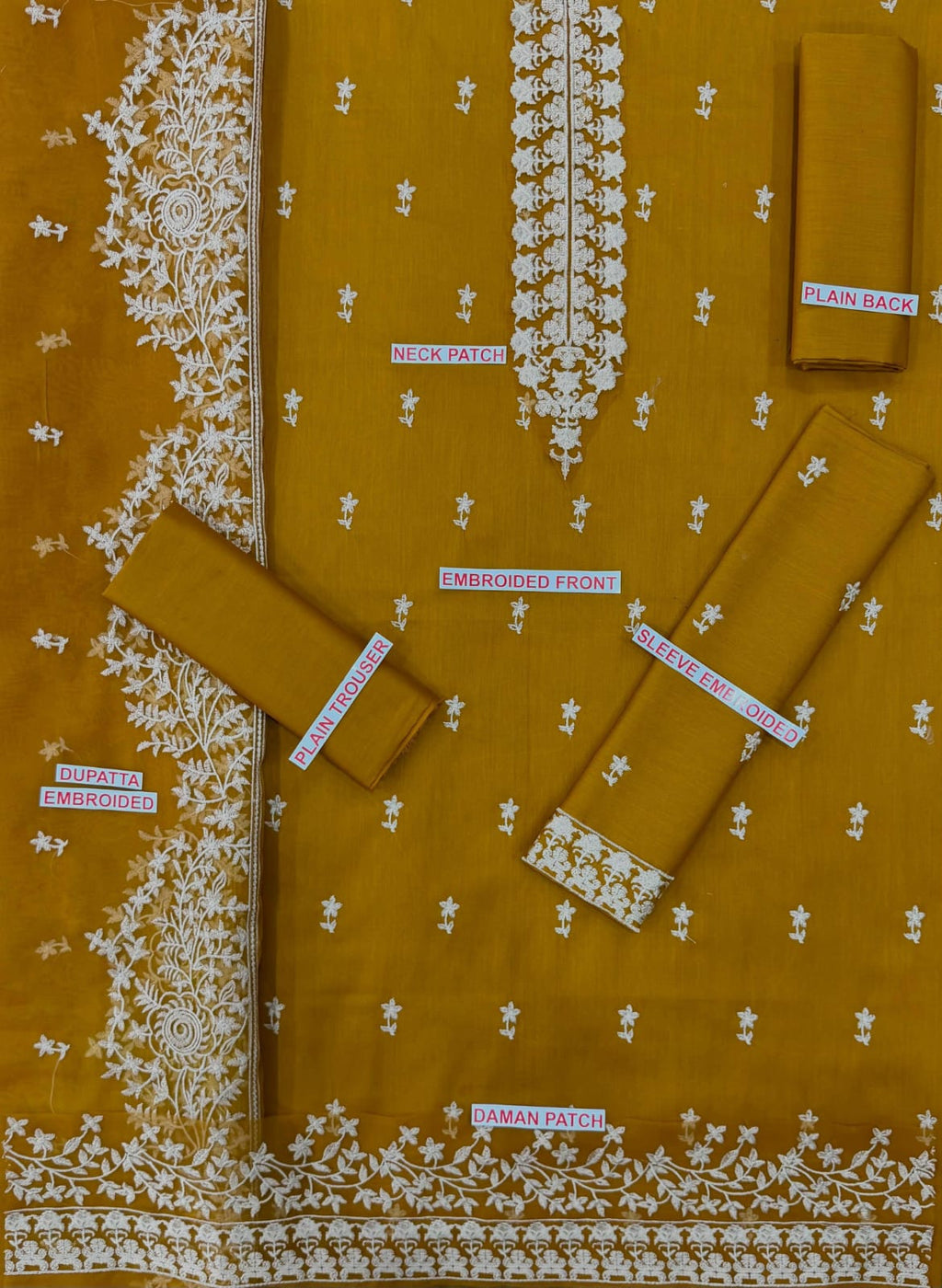CROSS STITCH EMBROIDED LAWN 3PC