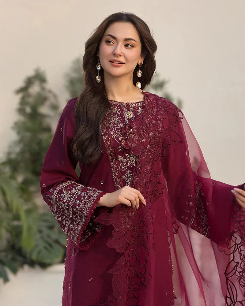 ALLYS EMBROIDED LAWN 3PC