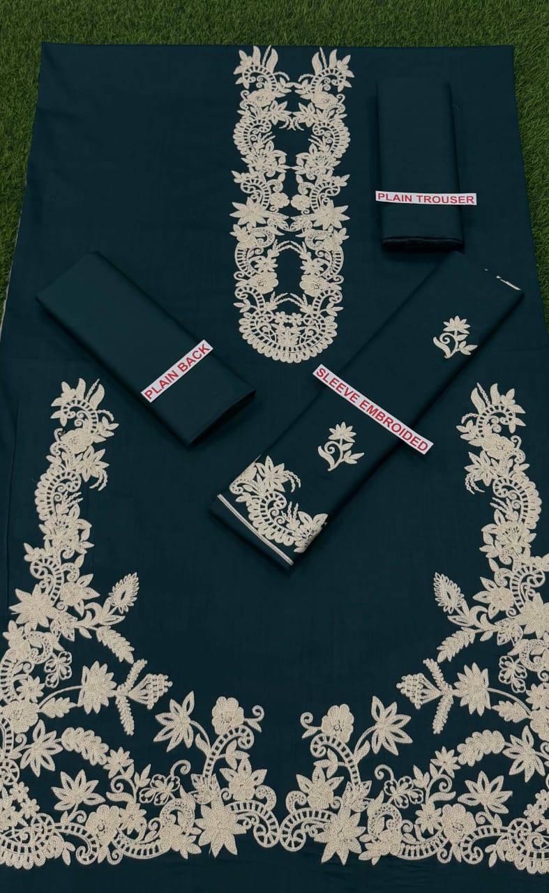 BATIK EMBROIDED LAWN 2PC