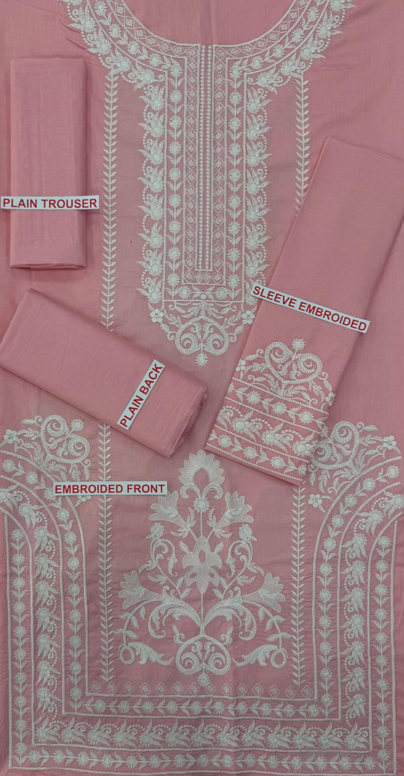 AZURE EMBROIDED LAWN 2PC