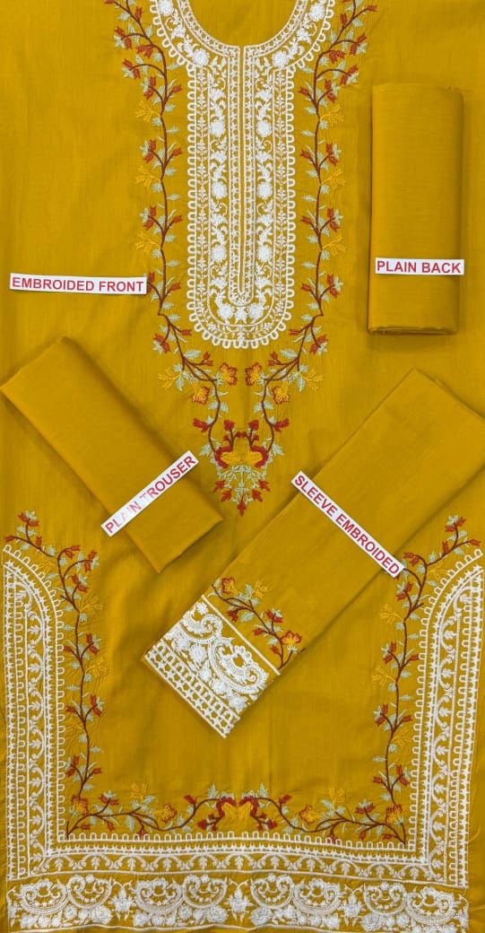 MARIA.B EMBROIDED LAWN 2PC
