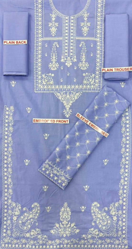 TAWAKAL EMBROIDED LAWN 2PC